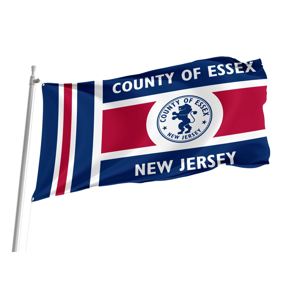 Essex County, New Jersey Flag for Indoor & Outdoor Use Essex County, New Jersey Flag for Indoor & Outdoor Use