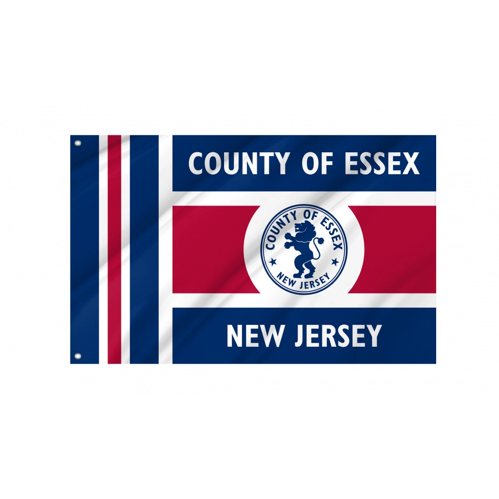 Essex County, New Jersey Flag for Indoor & Outdoor Use Essex County, New Jersey Flag for Indoor & Outdoor Use