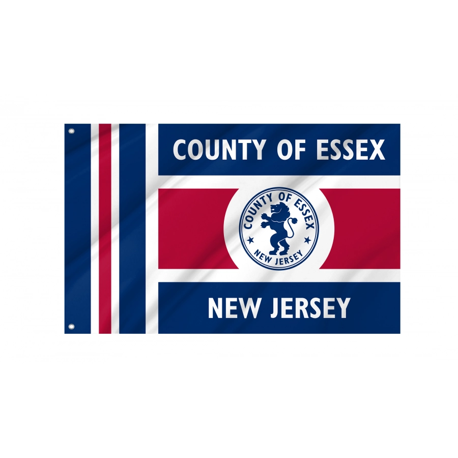 Flag of Essex County, New Jersey, Patriotic Flags, Unique Design Print, Flags for Indoor & Outdoor Use