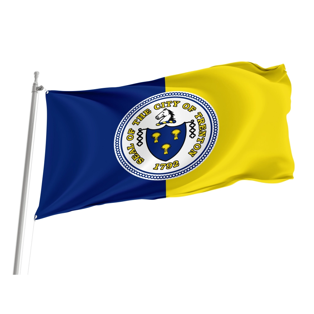 Trenton Flag for Indoor & Outdoor Use
