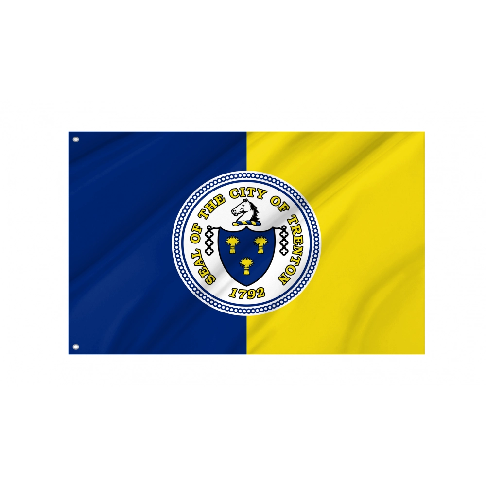 Trenton Flag for Indoor & Outdoor Use