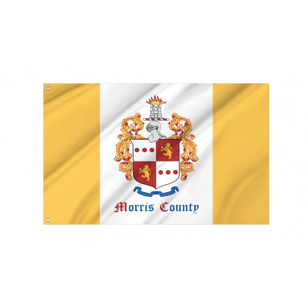 Morris County Flag for Indoor & Outdoor Use