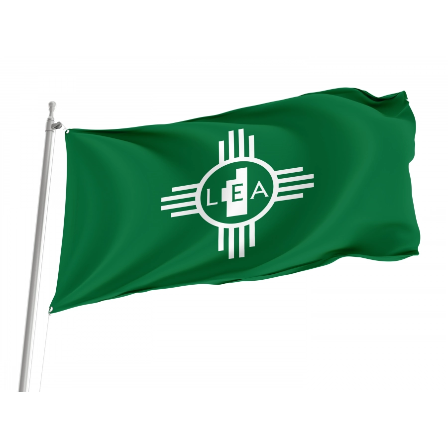 Flag of Lea County, New Mexico, Patriotic Flags, Unique Design Print, Flags for Indoor & Outdoor Use