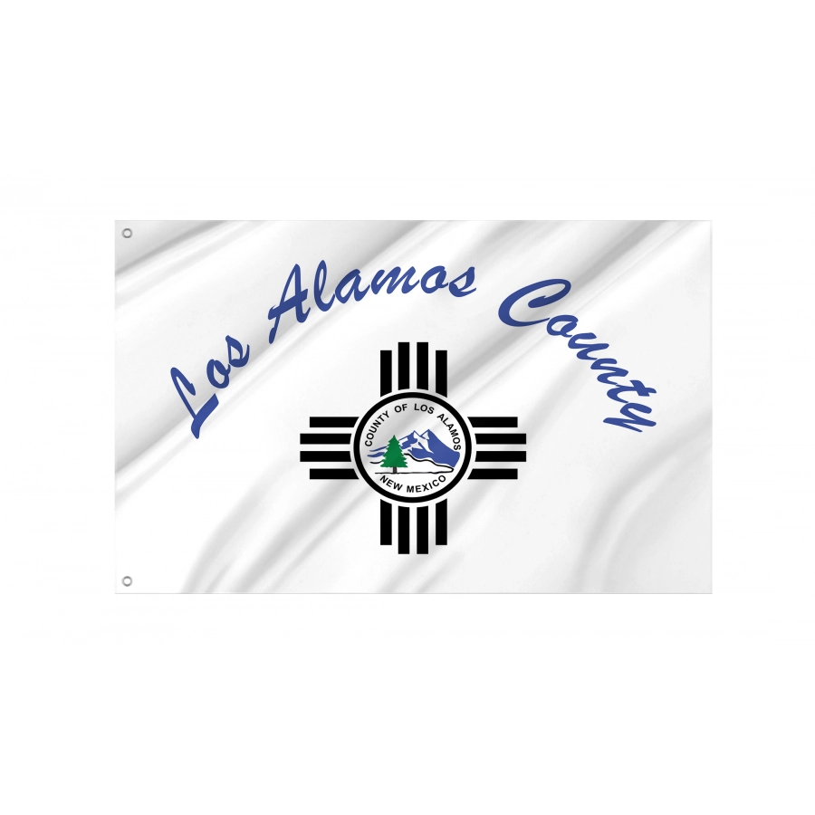 Flag of Los Alamos County, New Mexico, Patriotic Flags, Unique Design Print, Flags for Indoor & Outdoor Use