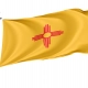 New Mexico State Flag for Indoor & Outdoor Use - Imagine 1