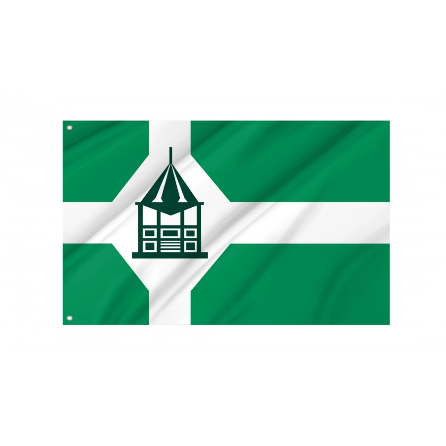 Flag of New Milford, Connecticut, Patriotic Flags, Unique Design Print, Flags for Indoor & Outdoor Use