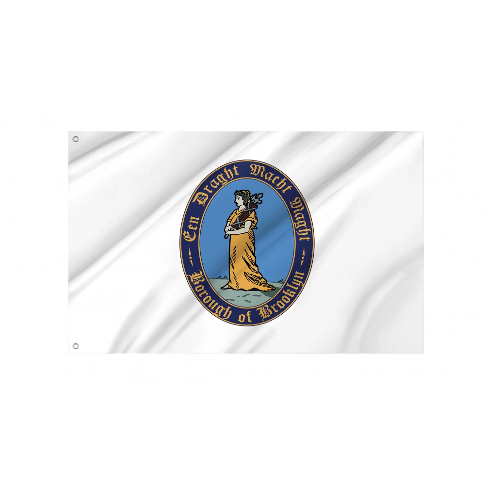 Brooklyn, New York Flag for Indoor & Outdoor Use Brooklyn, New York Flag for Indoor & Outdoor Use