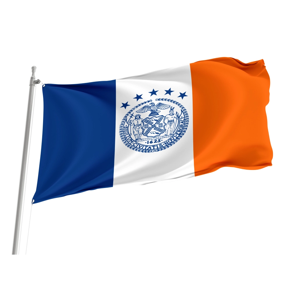 Mayor of New York City Flag for Indoor & Outdoor Use