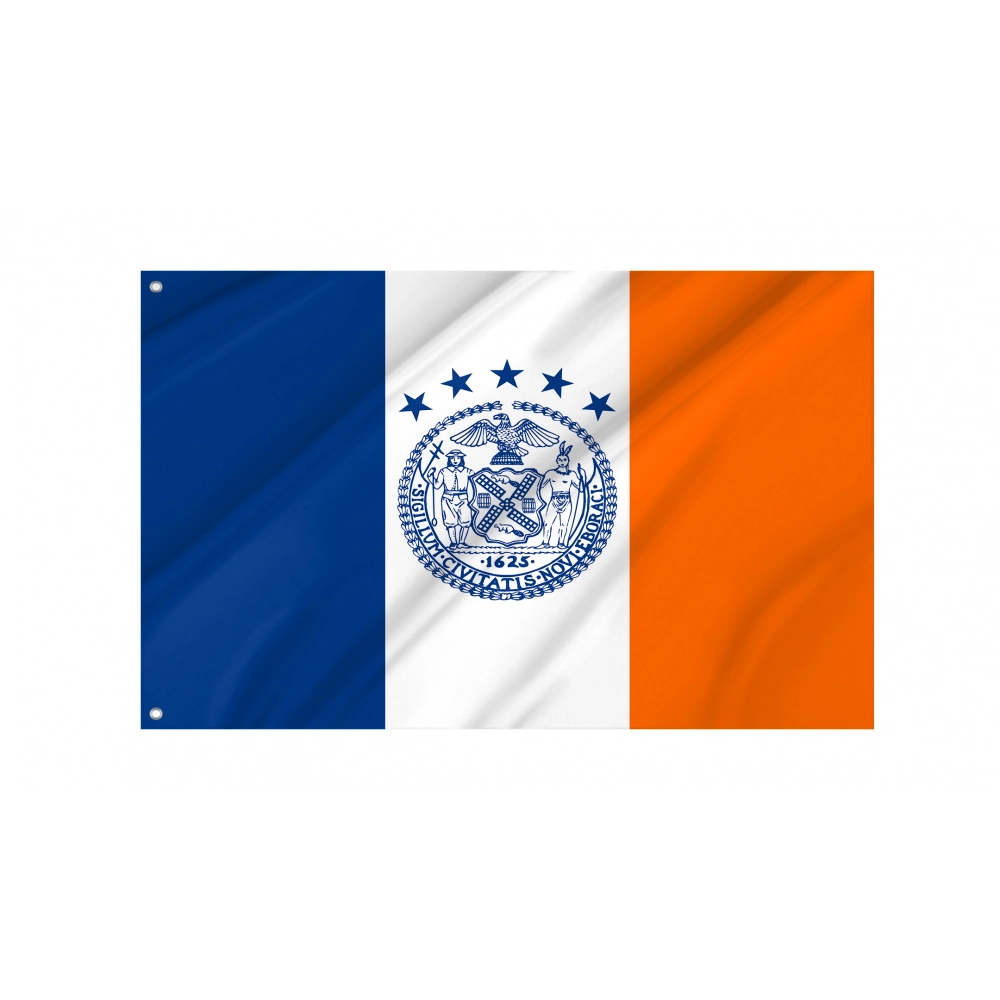 Mayor of New York City Flag for Indoor & Outdoor Use