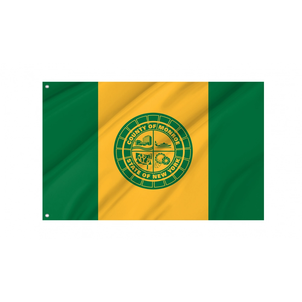 Monroe County Flag for Indoor & Outdoor Use