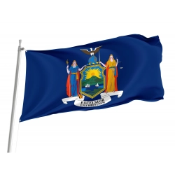 New York State Flag for Indoor & Outdoor Use