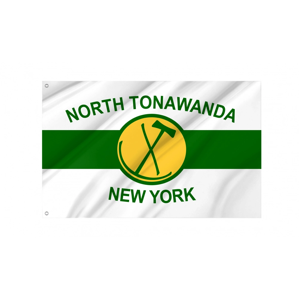 North Tonawanda Flag for Indoor & Outdoor Use
