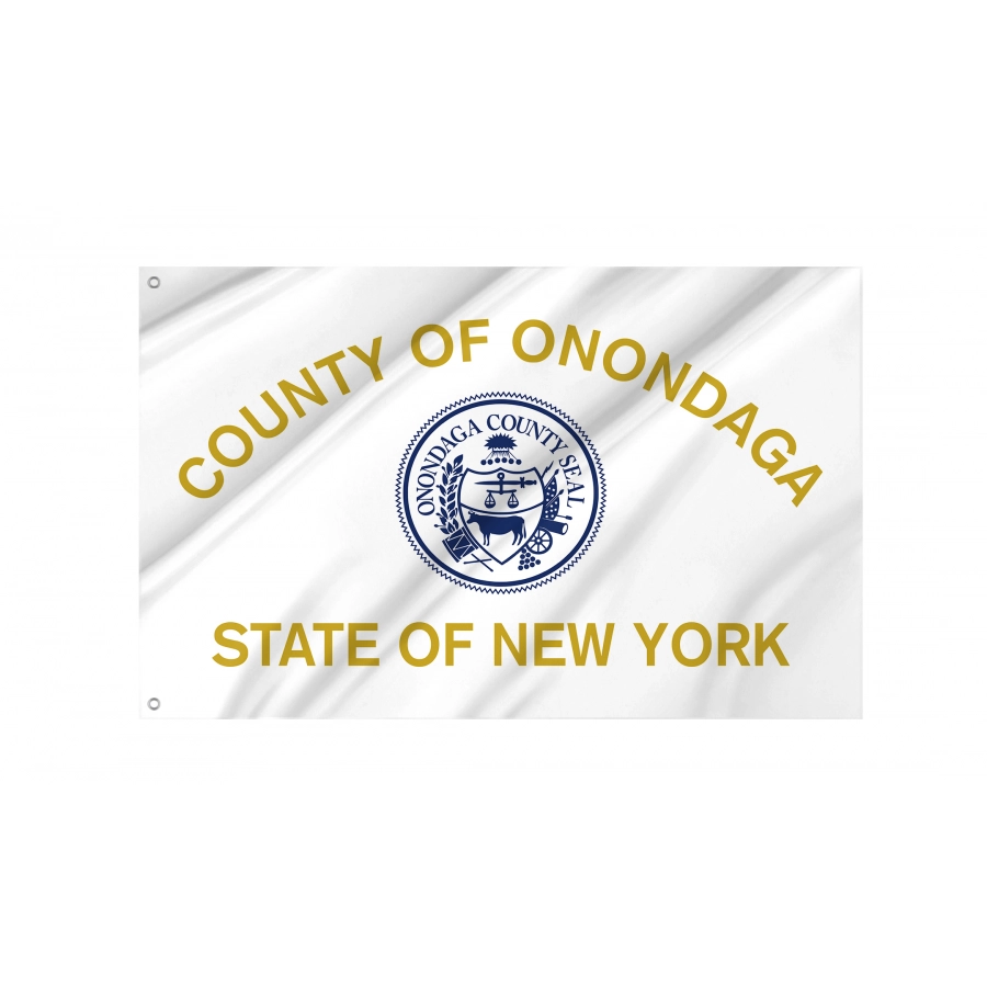 Flag of Onondaga County, New York, Patriotic Flags, Unique Design Print, Flags for Indoor & Outdoor Use