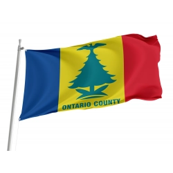 Ontario County, New York Flag for Indoor & Outdoor Use