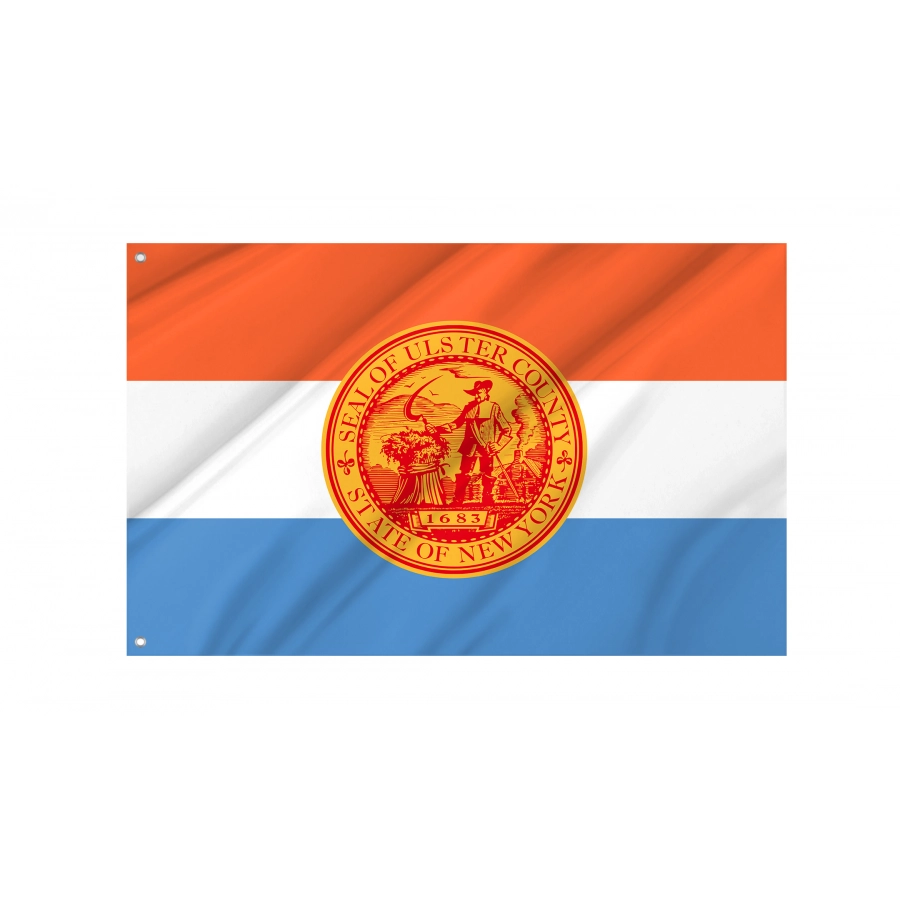 Flag of Ulster County, New York, Patriotic Flags, Unique Design Print, Flags for Indoor & Outdoor Use