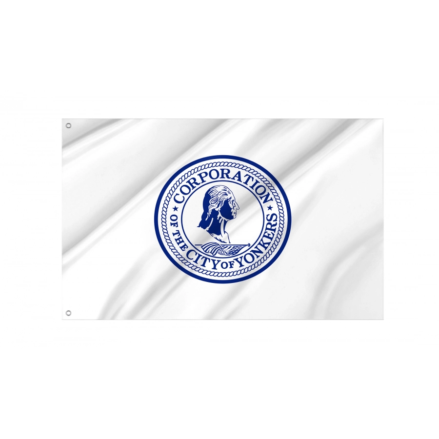 Flag of Yonkers, New York, Patriotic Flags, Unique Design Print, Flags for Indoor & Outdoor Use