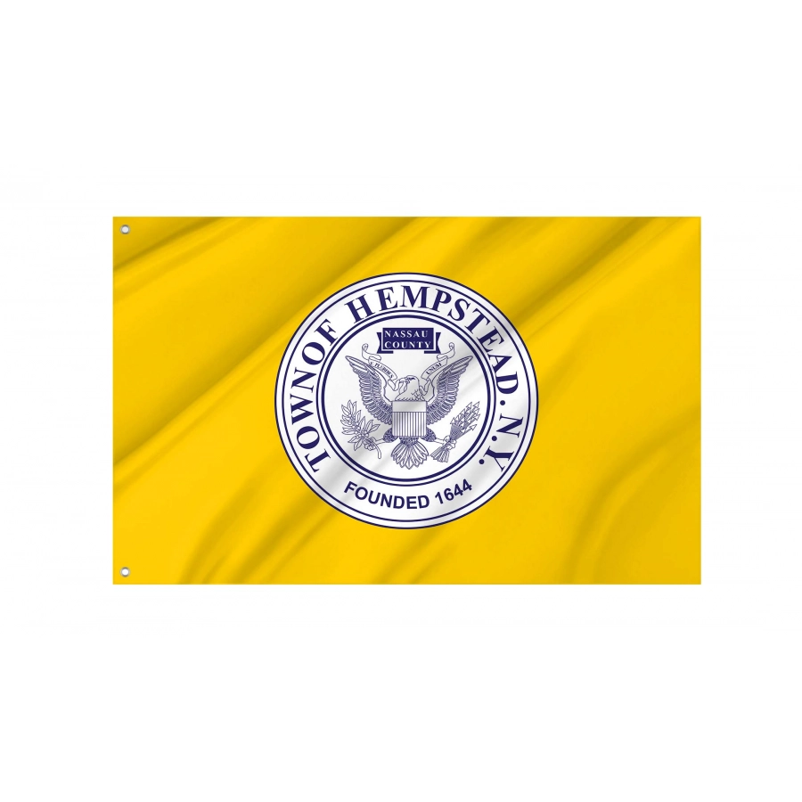 Hempstead Flag for Indoor & Outdoor Use, USA313