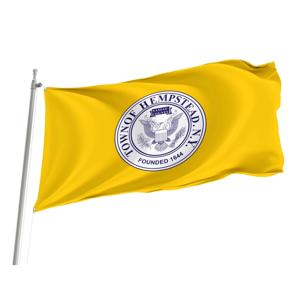 Hempstead Flag for Indoor & Outdoor Use
