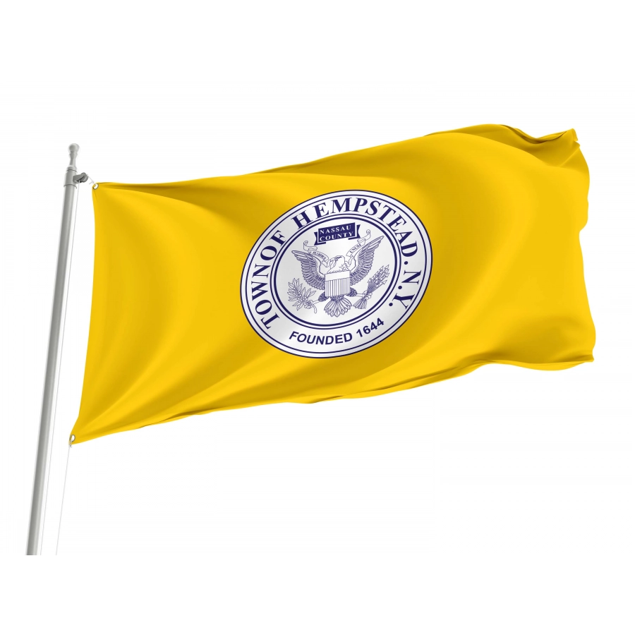 Hempstead Flag for Indoor & Outdoor Use, USA313