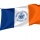 Manhattan, New York Flag for Indoor & Outdoor Use - Imagine 1