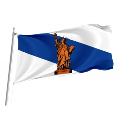 New York City Statehood 1970 Flag for Indoor & Outdoor Use