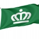 Charlotte, North Carolina Green Flag for Indoor & Outdoor Use - Imagine 1