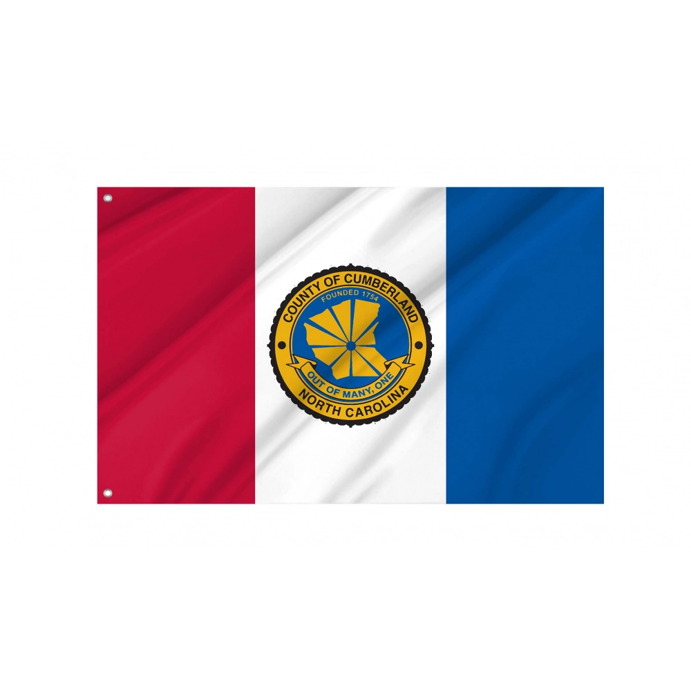 Cumberland County, North Carolina Flag for Indoor & Outdoor Use Cumberland County, North Carolina Flag for Indoor & Outdoor Use