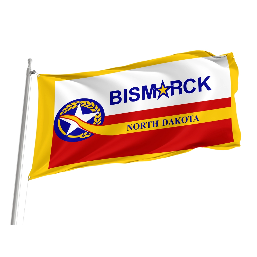 Bismarck Flag for Indoor & Outdoor Use Bismarck Flag for Indoor & Outdoor Use