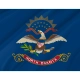 North Dakota State Flag for Indoor & Outdoor Use - Imagine 2