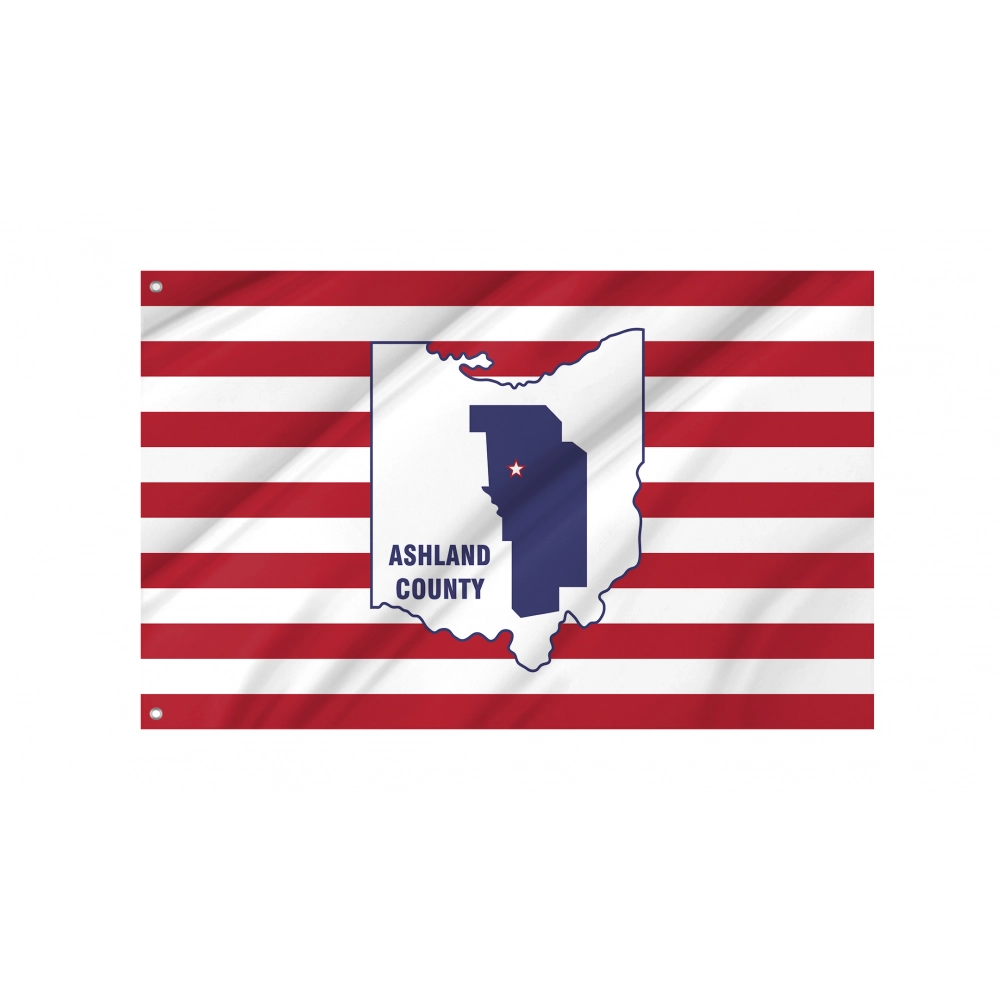 Ashland County Flag for Indoor & Outdoor Use Ashland County Flag for Indoor & Outdoor Use