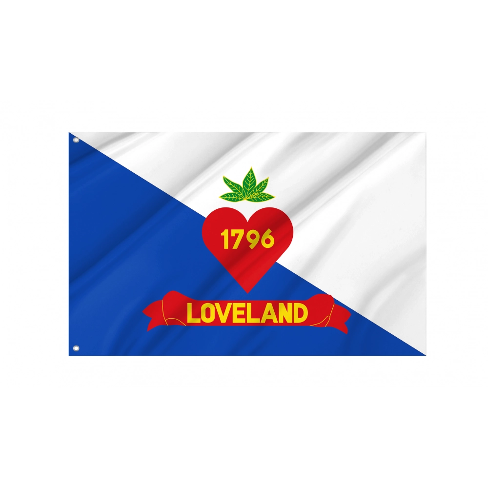 Loveland, Ohio Flag for Indoor & Outdoor Use