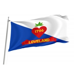 Loveland, Ohio Flag for Indoor & Outdoor Use