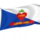 Loveland, Ohio Flag for Indoor & Outdoor Use - Imagine 1