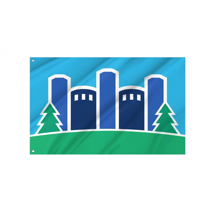 Flag of Mount Airy, Patriotic Flags, Unique Design Print, Flags for Indoor & Outdoor Use