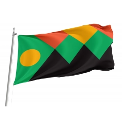 North Fairmount Flag for Indoor & Outdoor Use