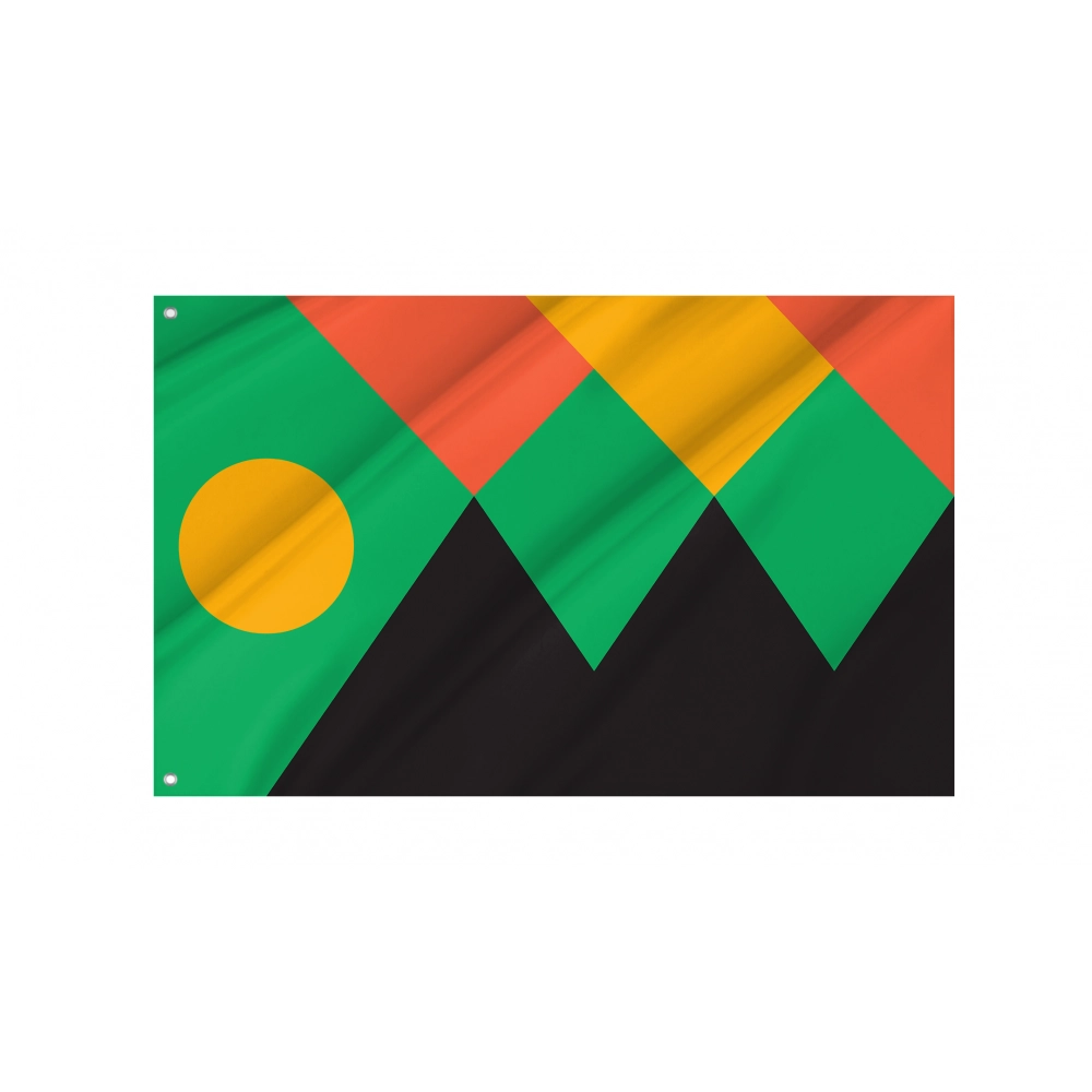 North Fairmount Flag for Indoor & Outdoor Use