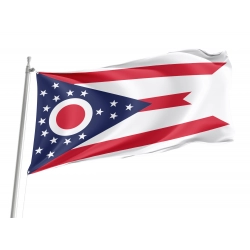 Ohio State Flag for Indoor & Outdoor Use