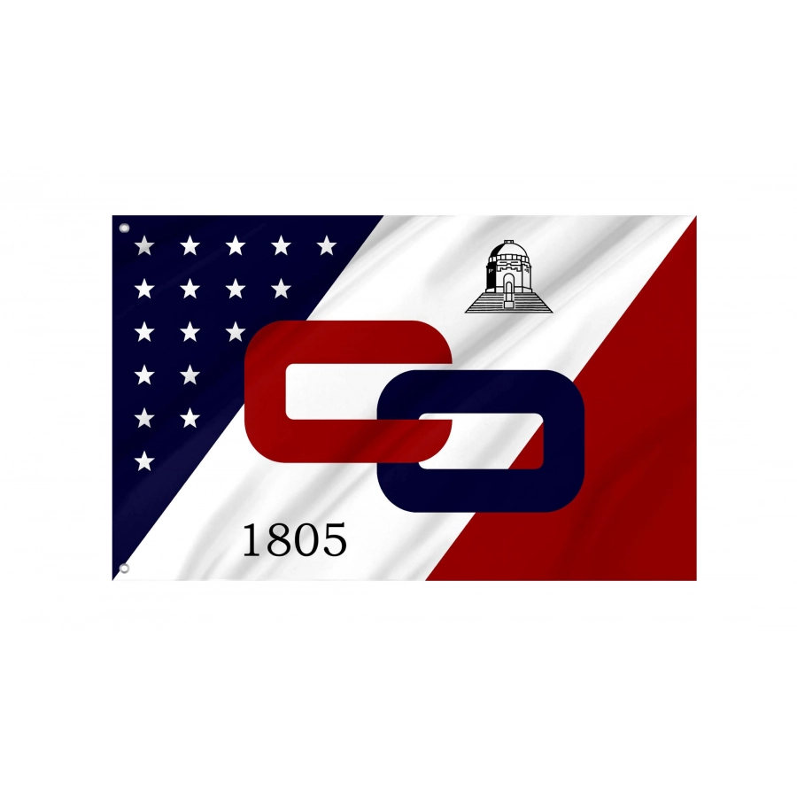 Canton, Ohio Flag for Indoor & Outdoor Use, USA344