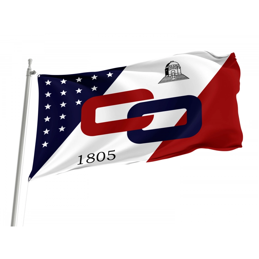Canton, Ohio Flag for Indoor & Outdoor Use, USA344