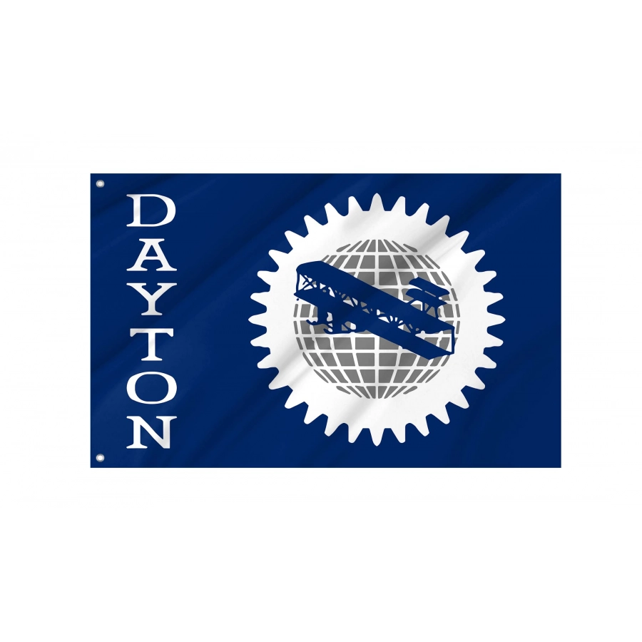 Dayton (1958-2021), Ohio Flag for Indoor & Outdoor Use, USA362