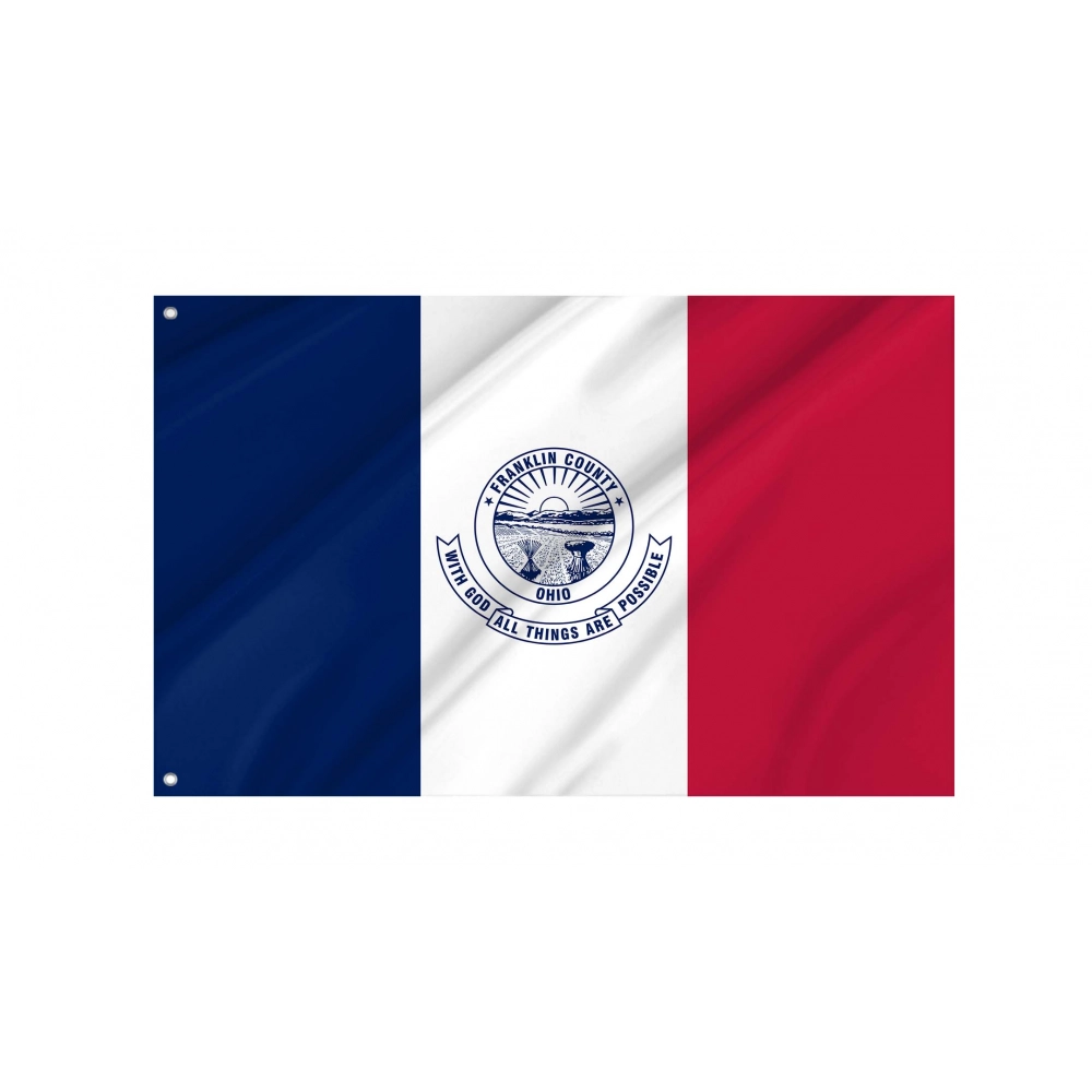 Franklin County, Ohio Flag for Indoor & Outdoor Use