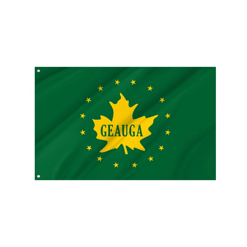 Geauga County, Ohio Flag for Indoor & Outdoor Use