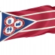 Hancock County, Ohio Flag for Indoor & Outdoor Use - Imagine 1
