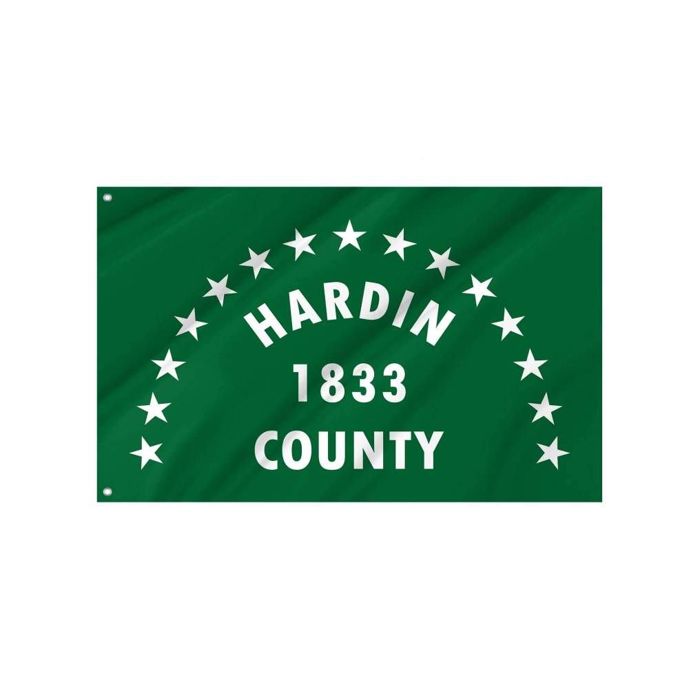 Hardin County Flag for Indoor & Outdoor Use