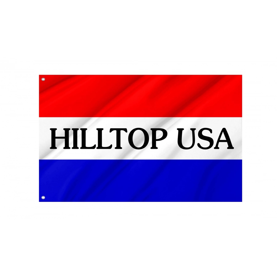 Hilltop USA, Ohio Flag for Indoor & Outdoor Use, USA348