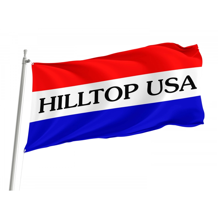 Hilltop USA, Ohio Flag for Indoor & Outdoor Use, USA348