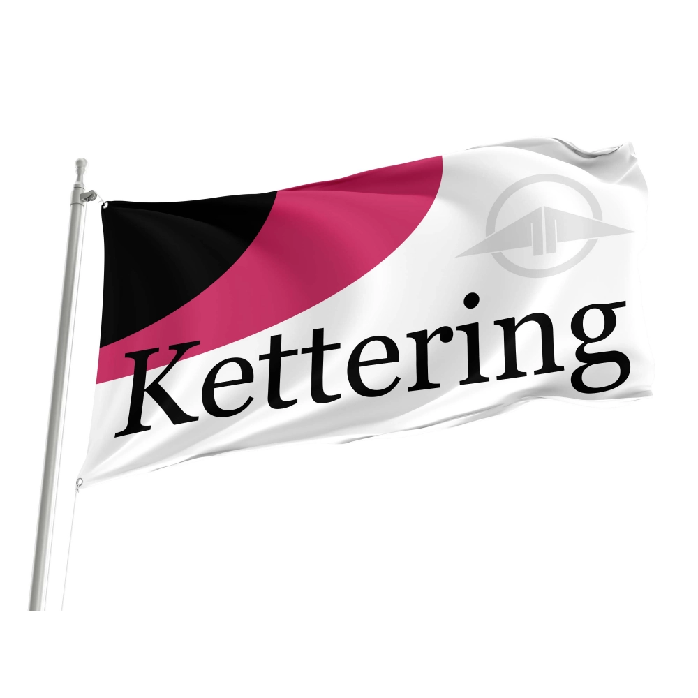 Kettering Flag for Indoor & Outdoor Use