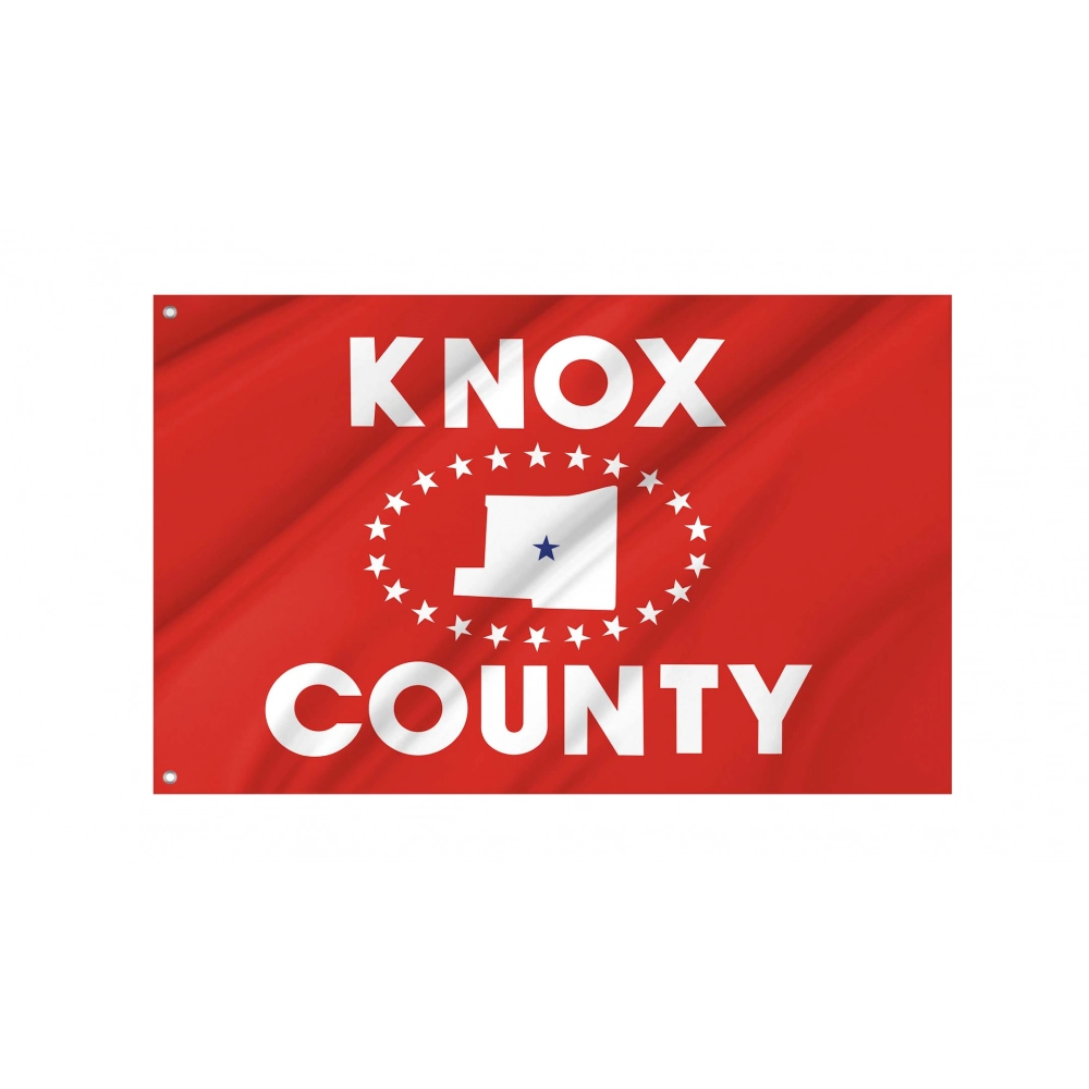 Knox County, Ohio Flag for Indoor & Outdoor Use