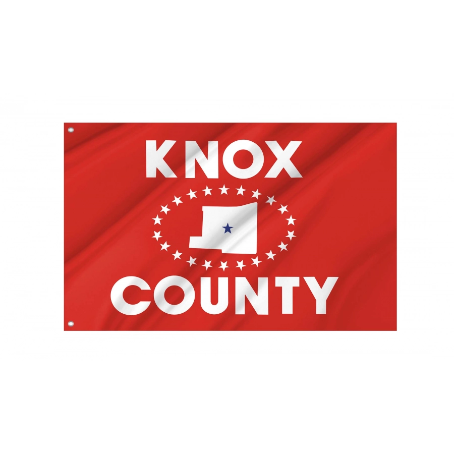 Knox County, Ohio Flag for Indoor & Outdoor Use, USA329