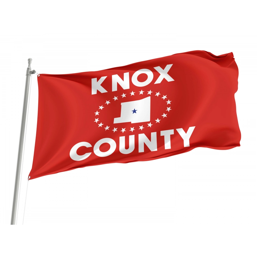 Knox County, Ohio Flag for Indoor & Outdoor Use, USA329